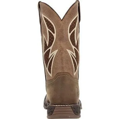 Georgia Men's Carbo Tec Flx 11" Square Toe Insulkul Work Boot- Brown- GB00703