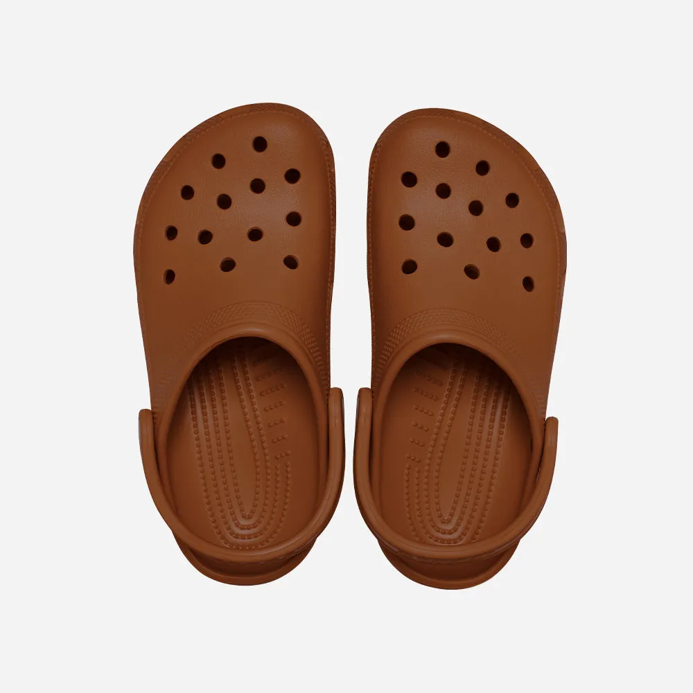 Giày Clog Unisex Crocs Classic - Nâu