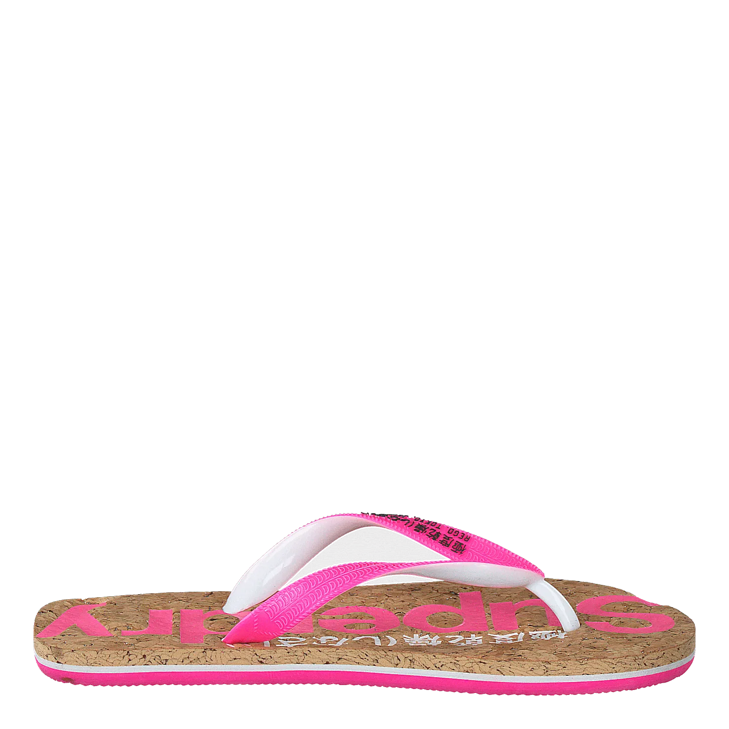 Glitter Cork Flip Flop Pink/eclipse Navy