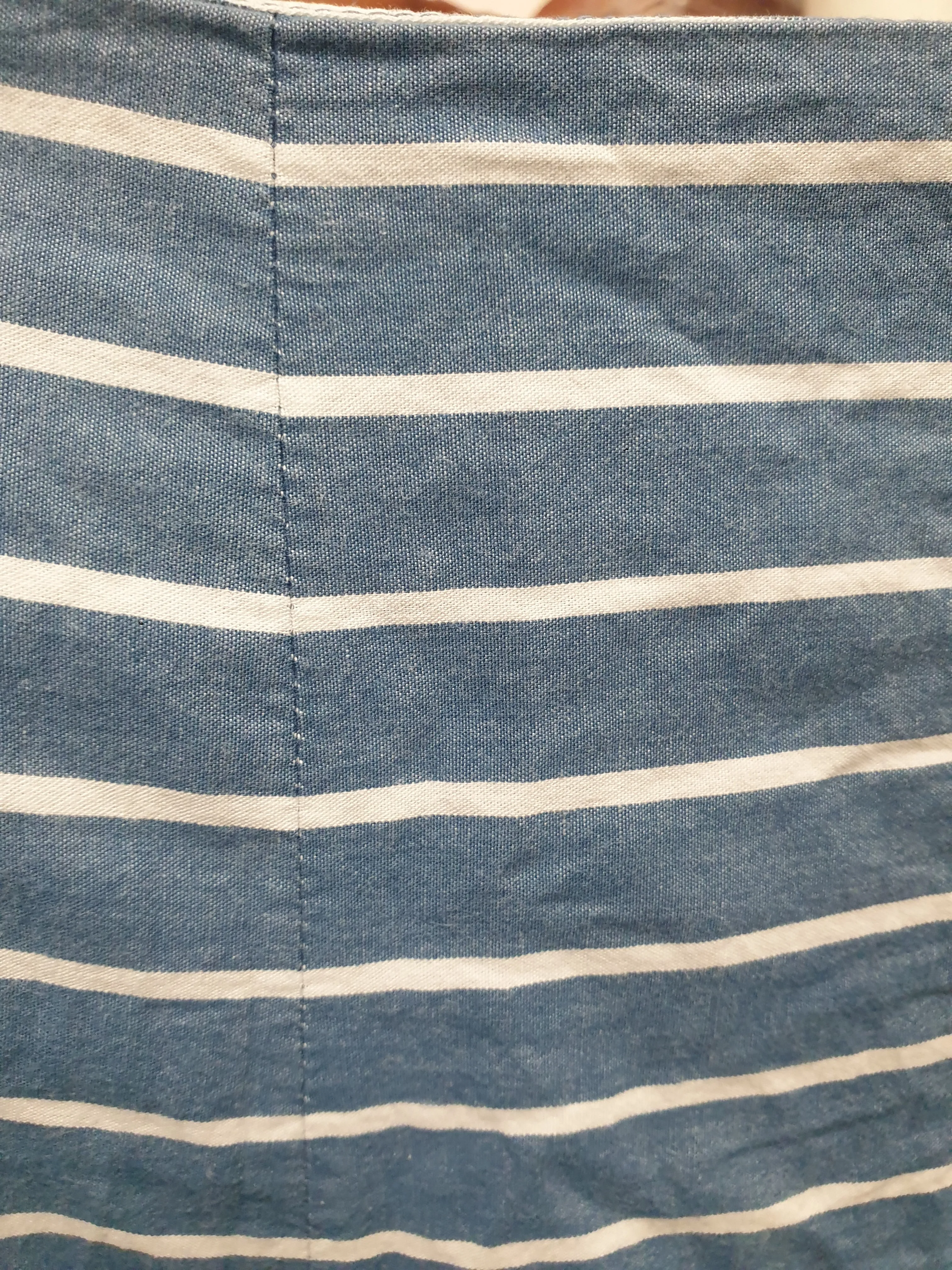 Gorman blue and white striped skirt size 10