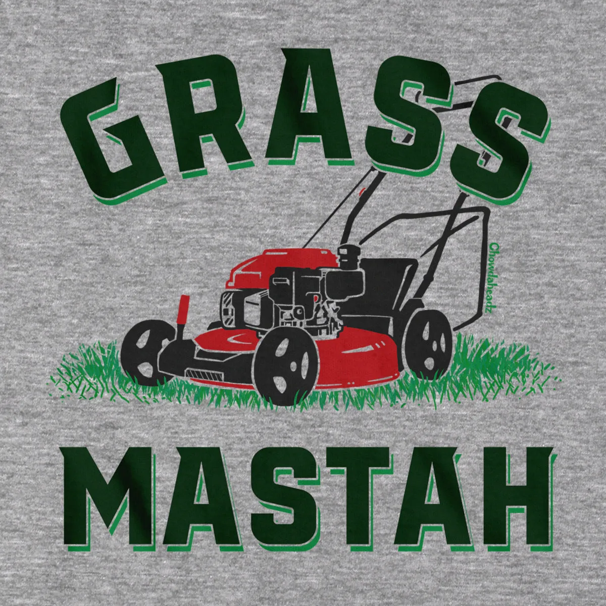 Grass Mastah Lawnmower T-Shirt