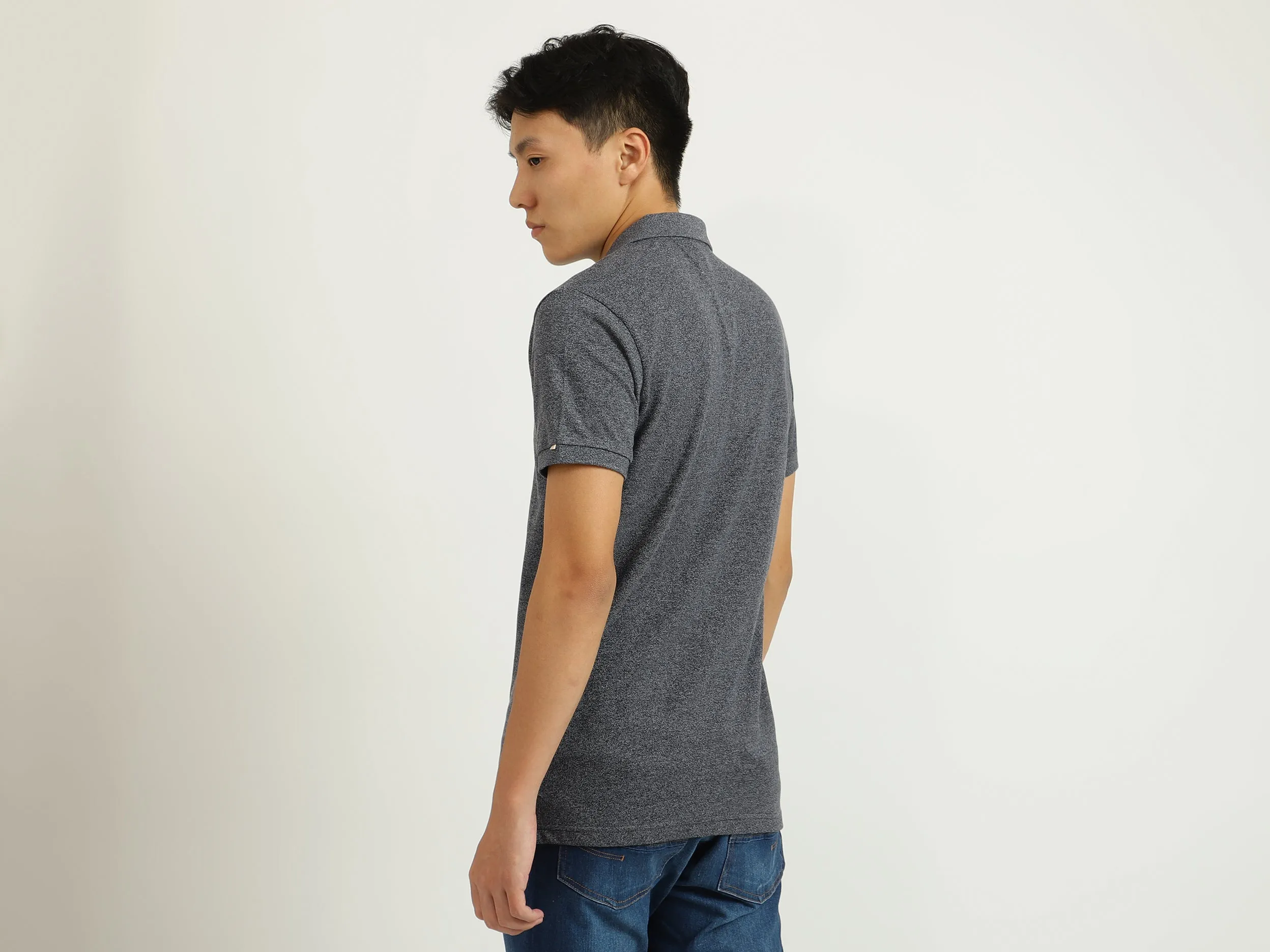 Grey Polo T-Shirt
