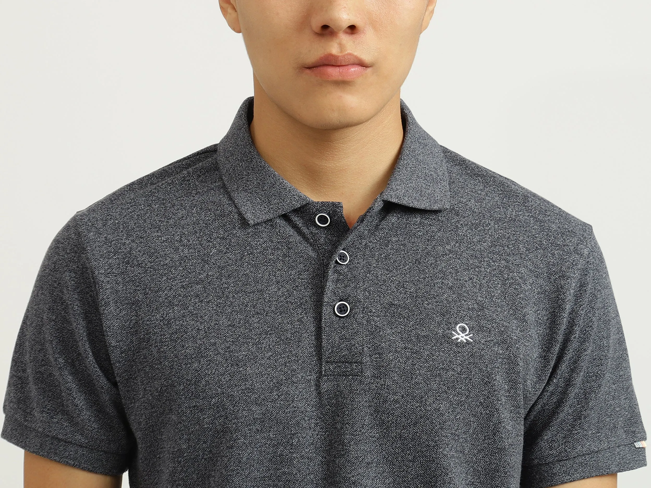 Grey Polo T-Shirt