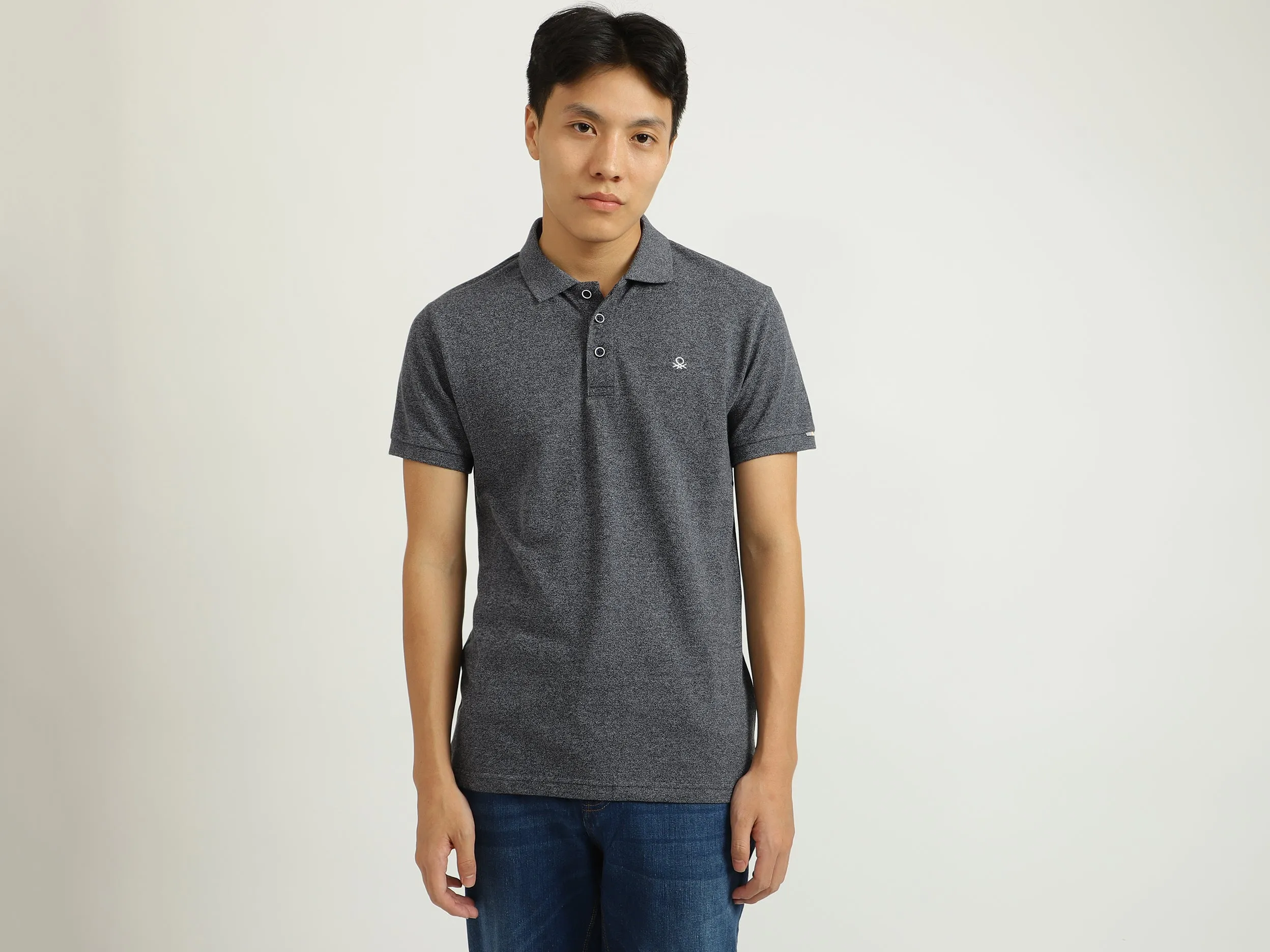 Grey Polo T-Shirt