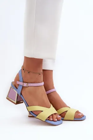 Heel sandals