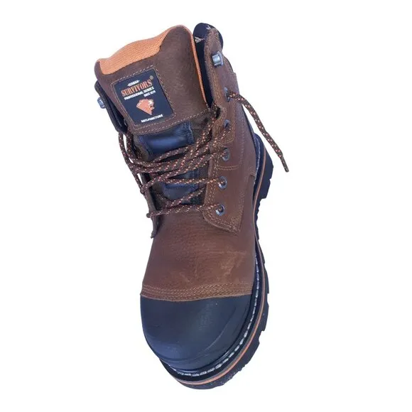 Herman Survivors Professional Series Leather  Man Made Upper Work Boots Size 7.5