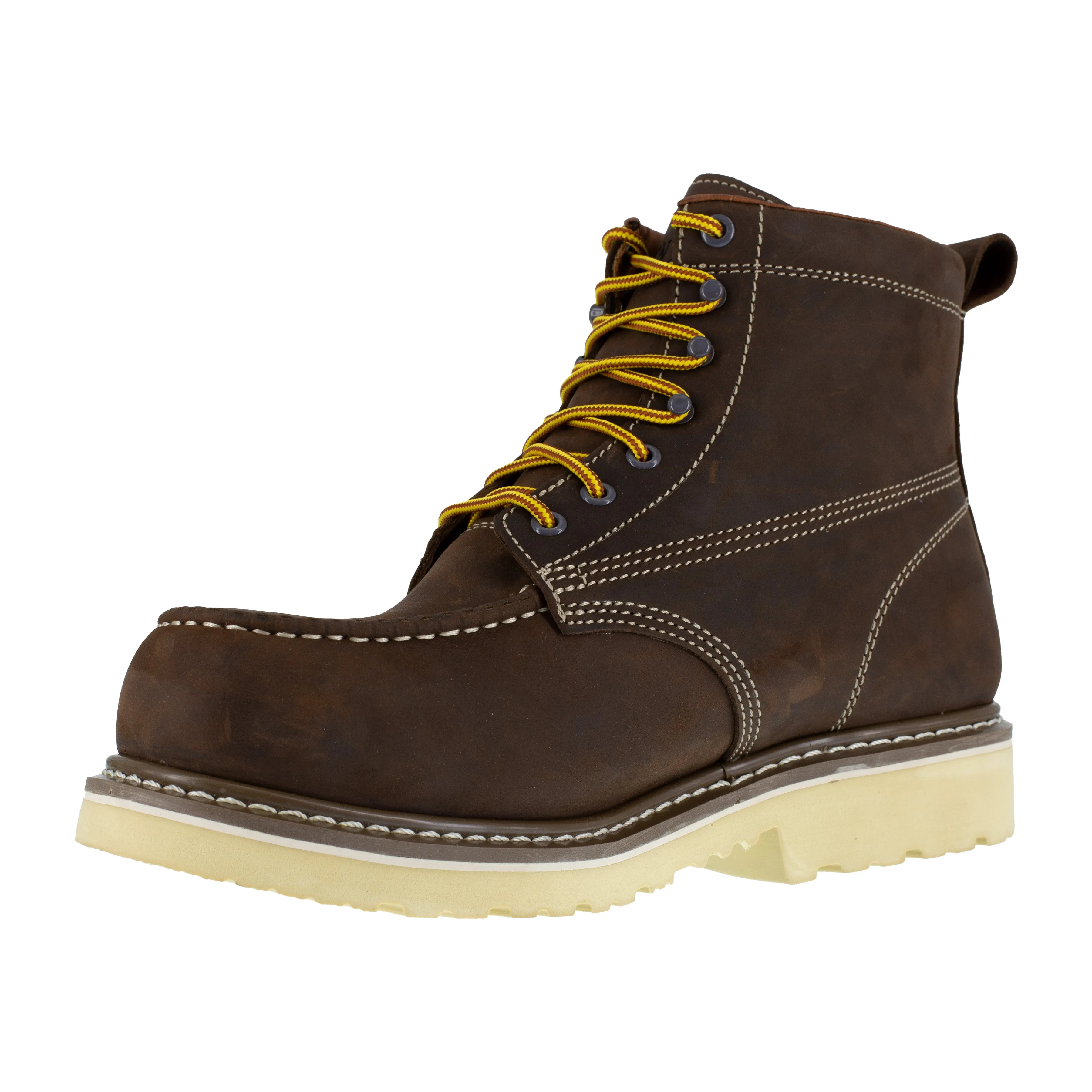 Iron Age Men's Solidifier 6" Comp Toe Waterproof Work Boot - Brown - IA5062