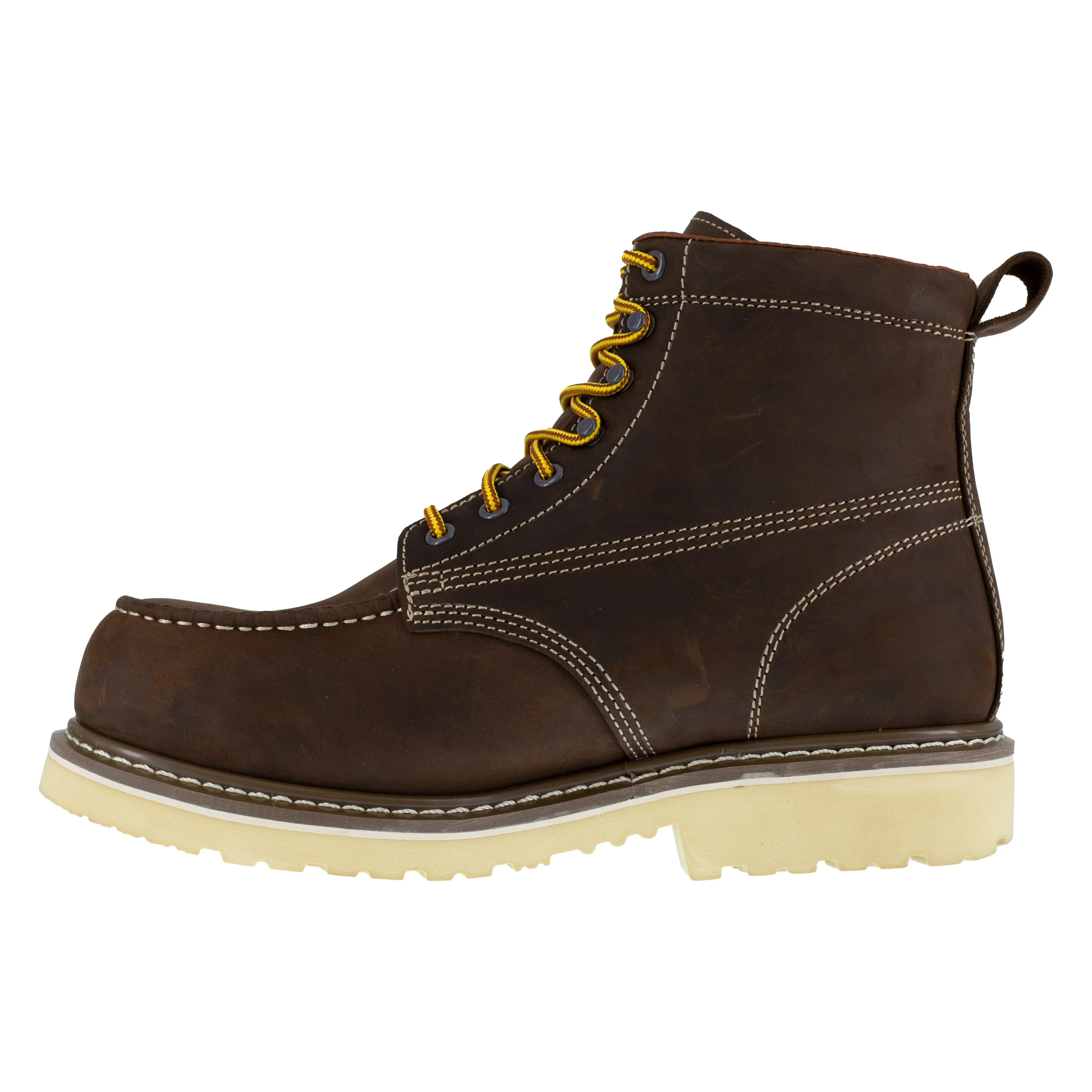 Iron Age Men's Solidifier 6" Comp Toe Waterproof Work Boot - Brown - IA5062