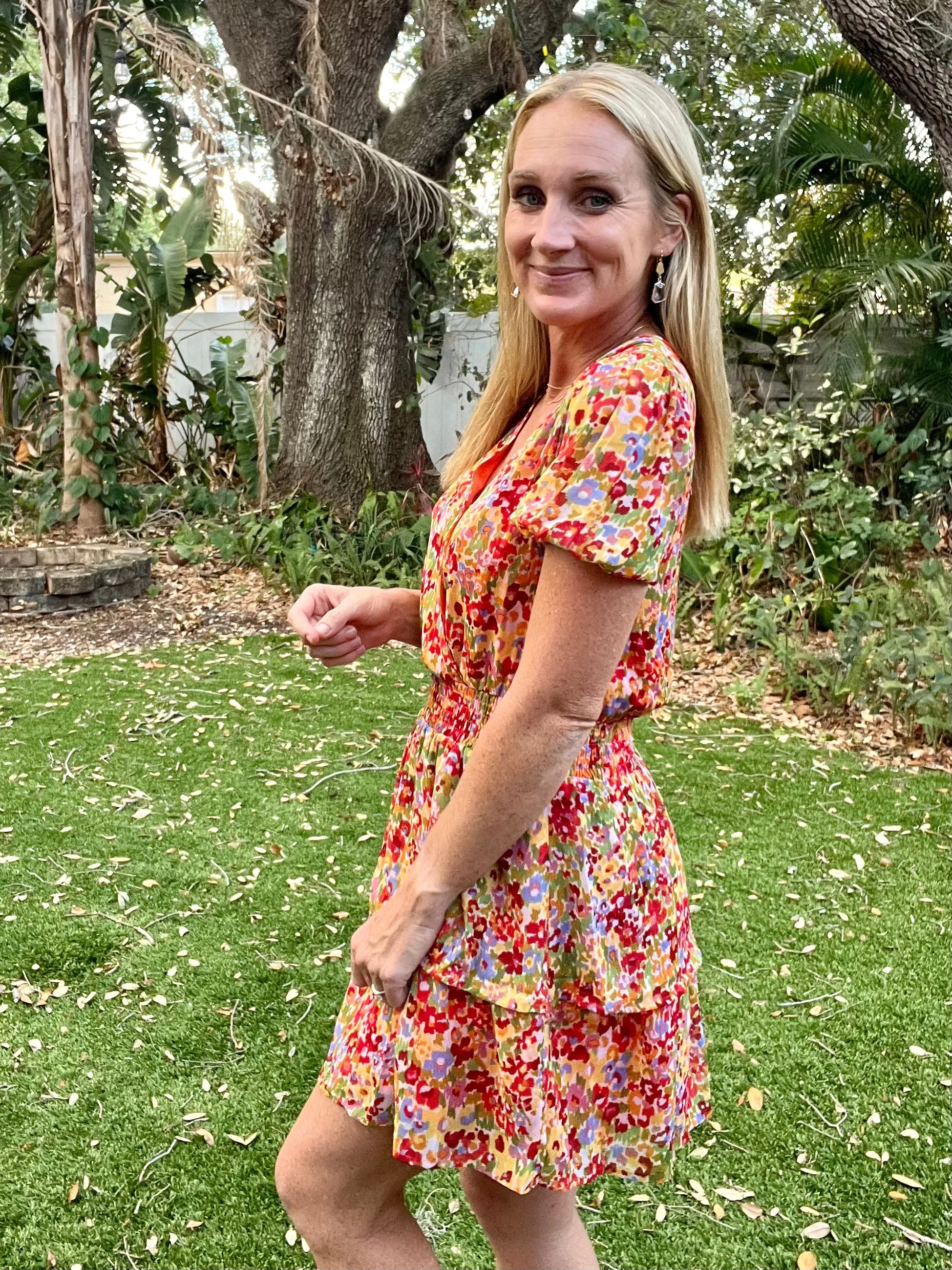 Jenni Floral Mini Dress