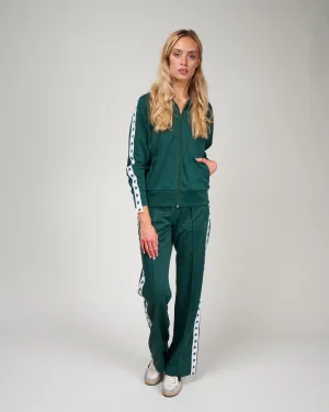 joggings dorotea wide leg - bright green /white