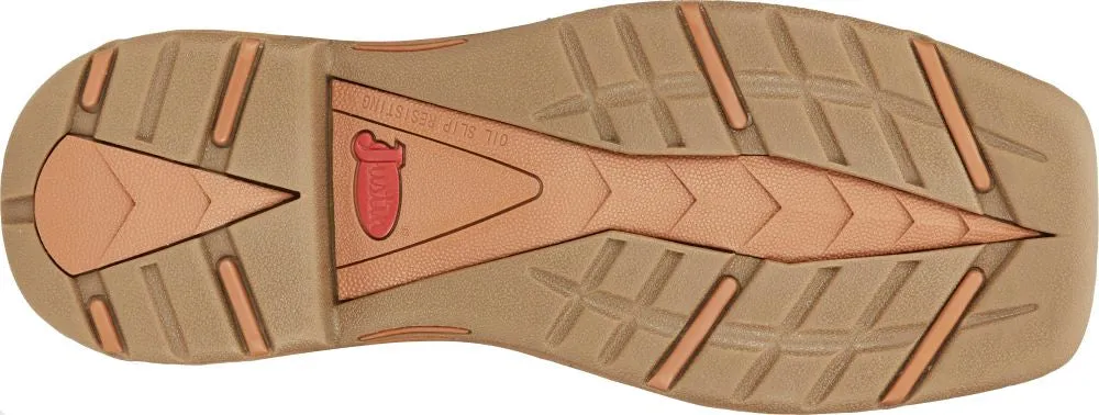 Justin SE4340 Men's 11-Inch Stampede Rush Met Guard EH WP Steel Toe