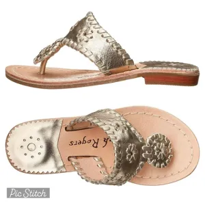 Kids Jack Rogers Jack miss Hamptons sandals- size children 7