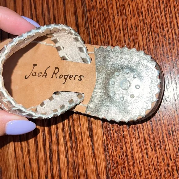 Kids Jack Rogers Jack miss Hamptons sandals- size children 7