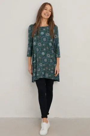 KILLIOW TUNIC - COMPASS ROSE ATLANTIC
