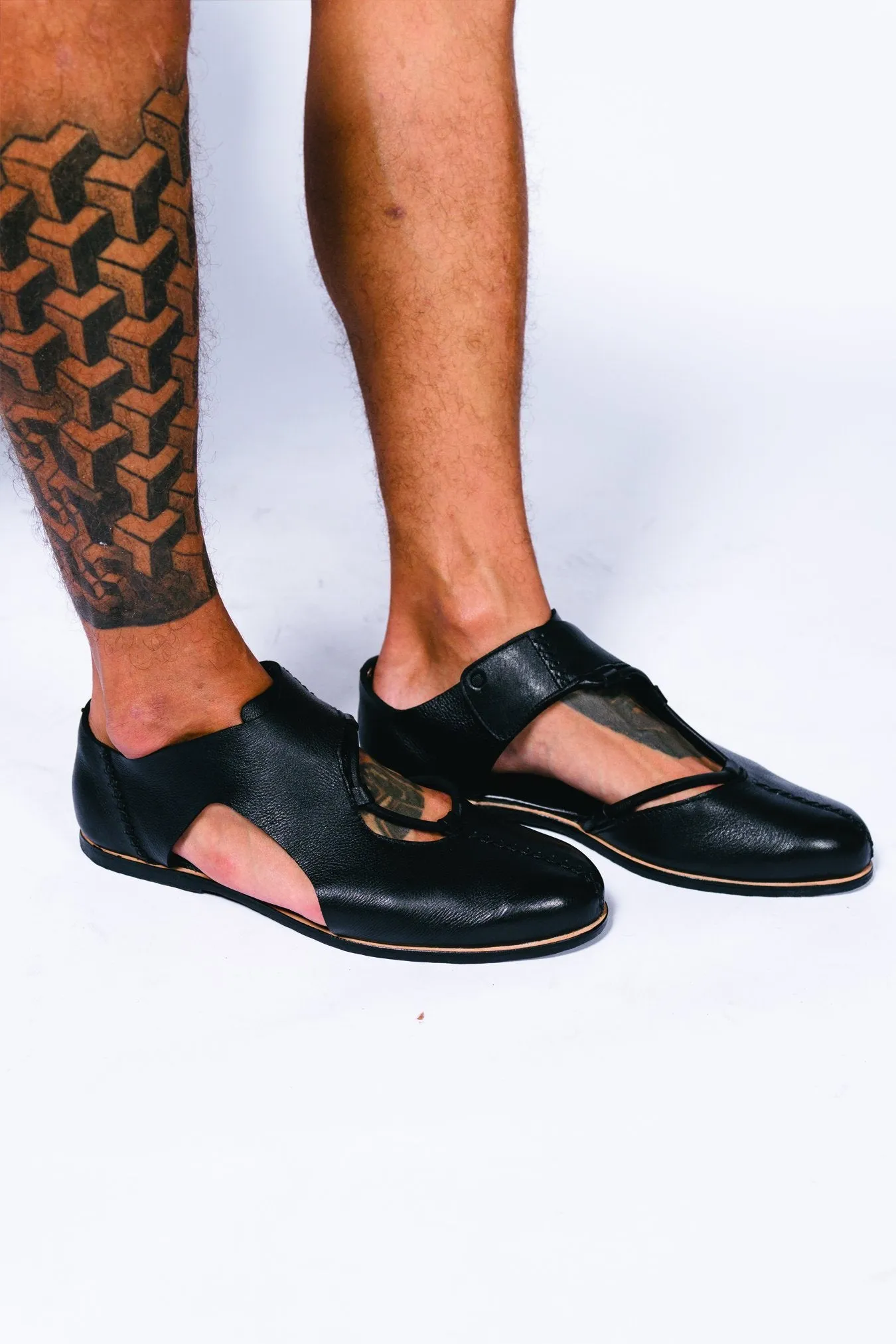 Klimt Leather Sandal