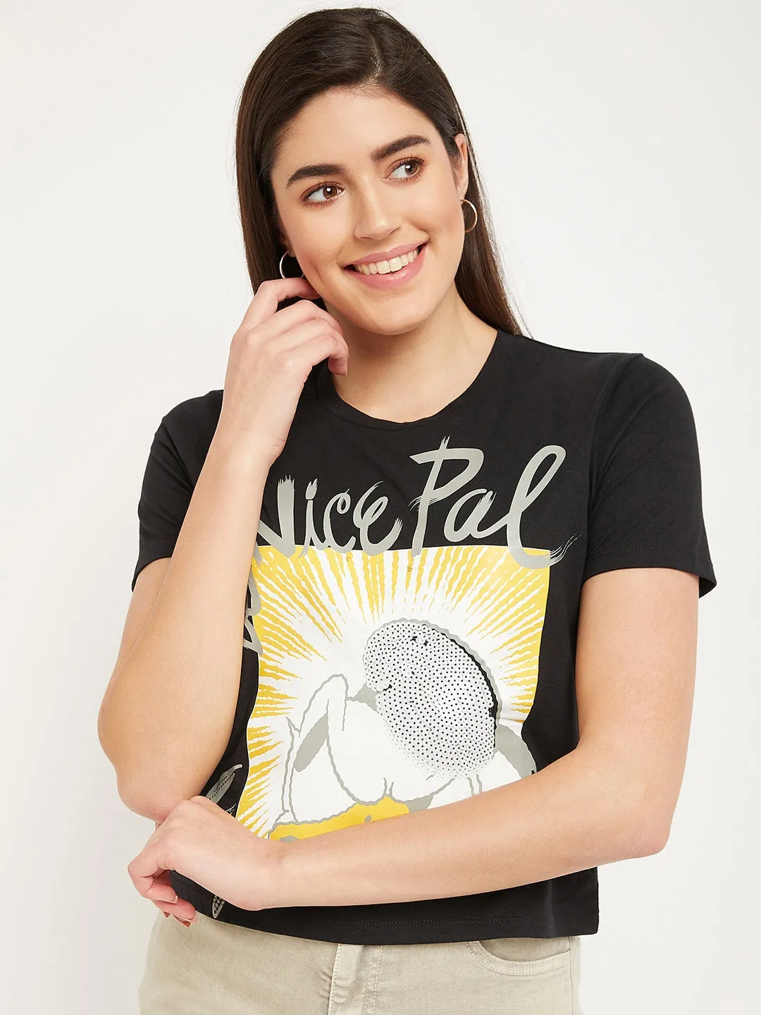 Madame Disney Donald Duck Printed Top