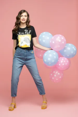 Madame Disney Donald Duck Printed Top