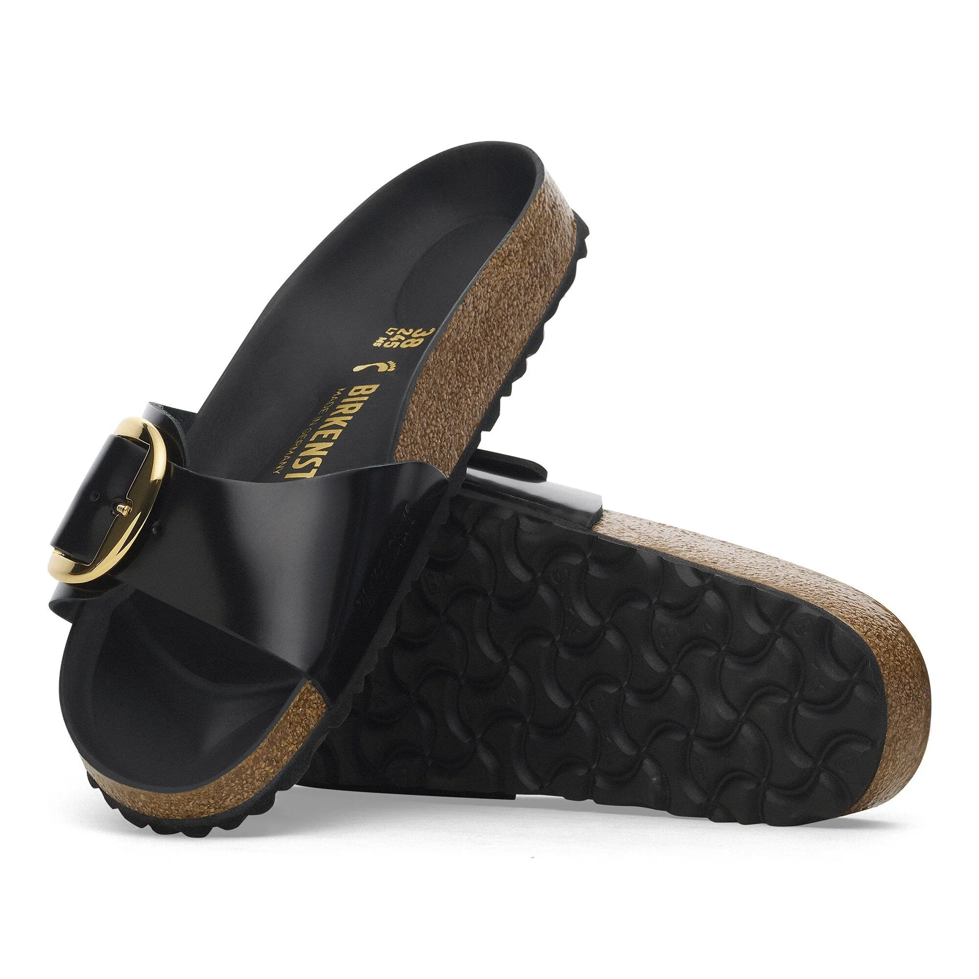 Madrid Big Buckle (High Shine Black)