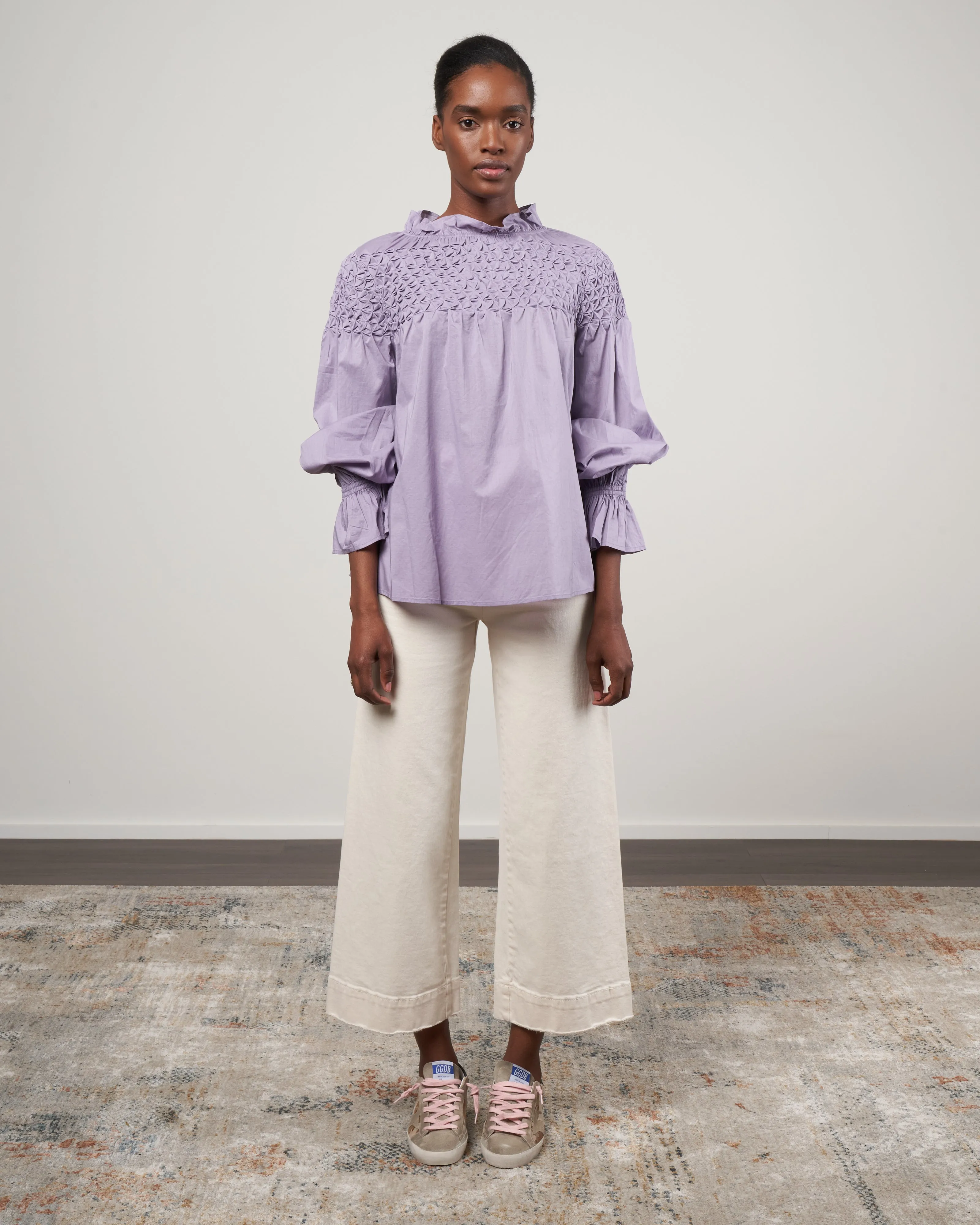 majorelle top - lavender ash