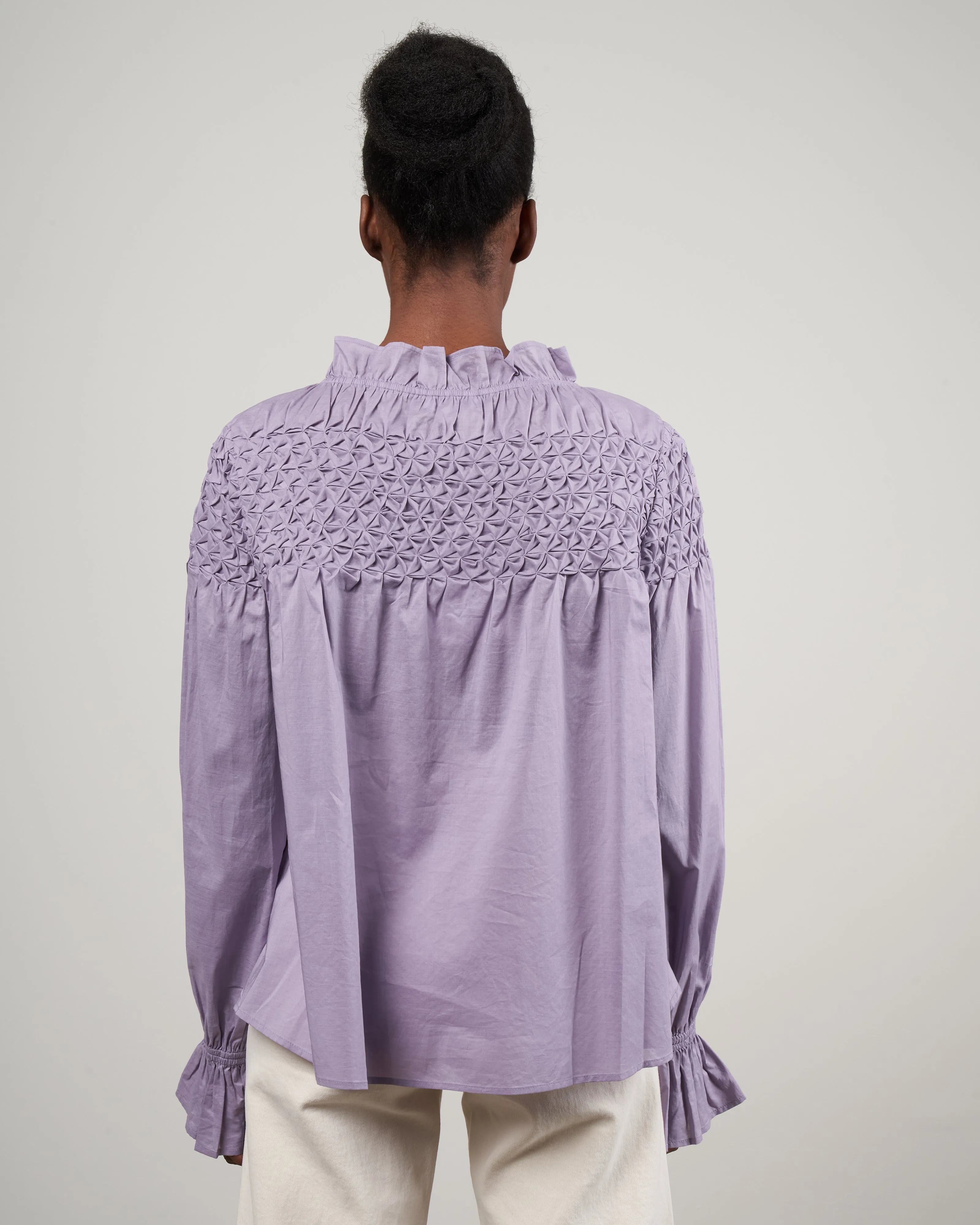 majorelle top - lavender ash