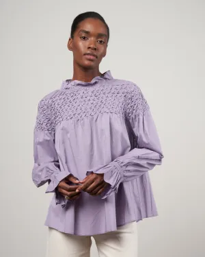 majorelle top - lavender ash