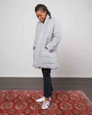 malmo coat - cloud grey