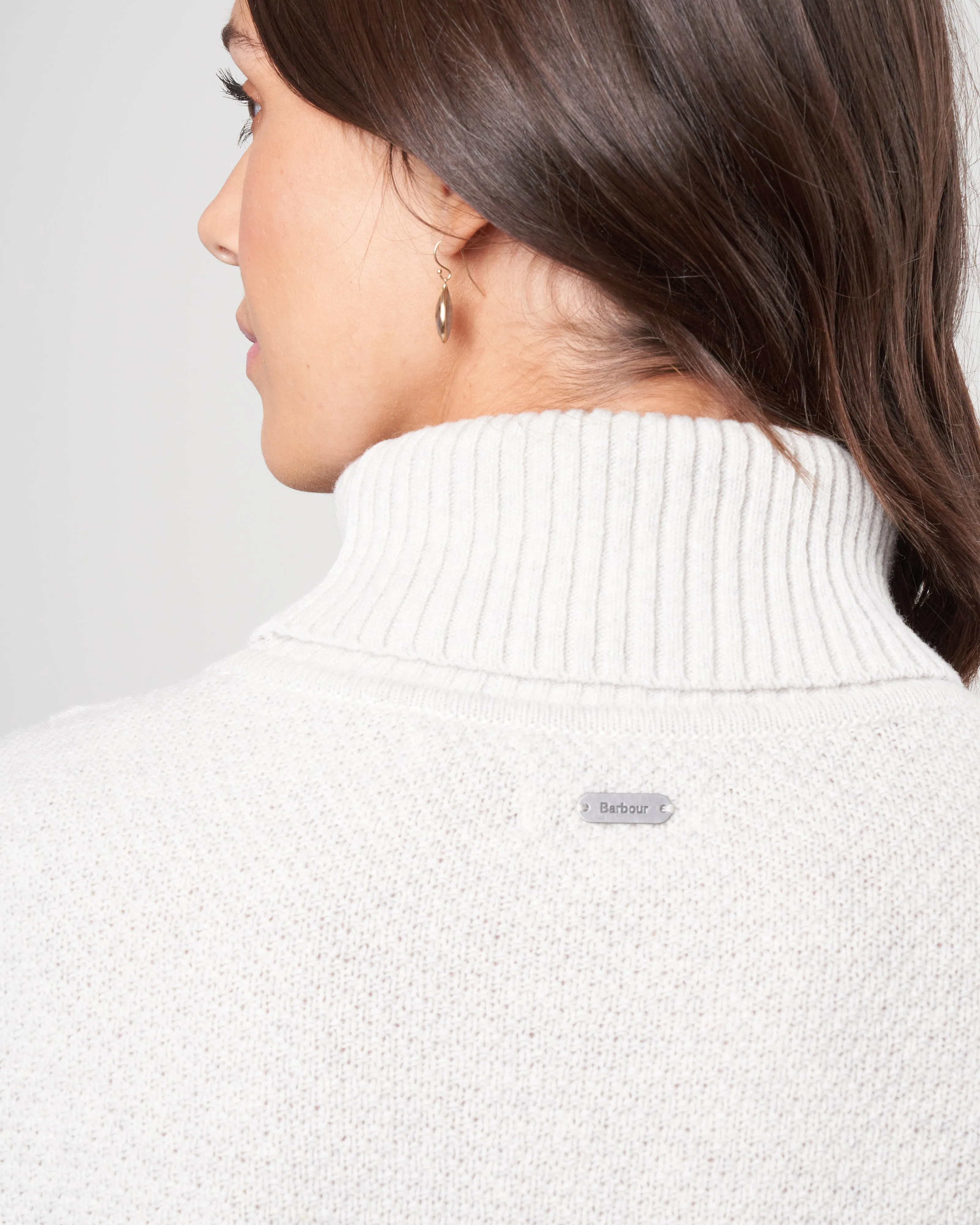 maybury cape - pale grey