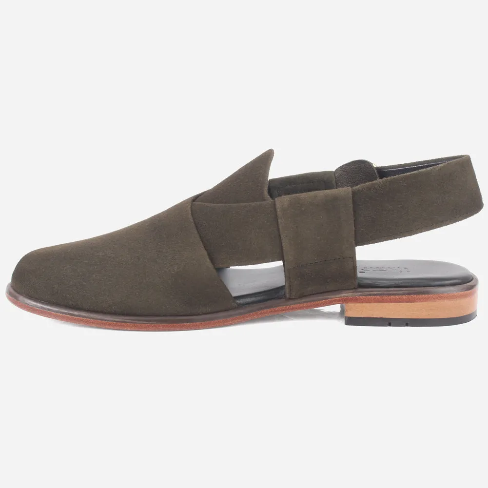 Men "JAVIX" Leather Handcrafted Peshawari Sandals