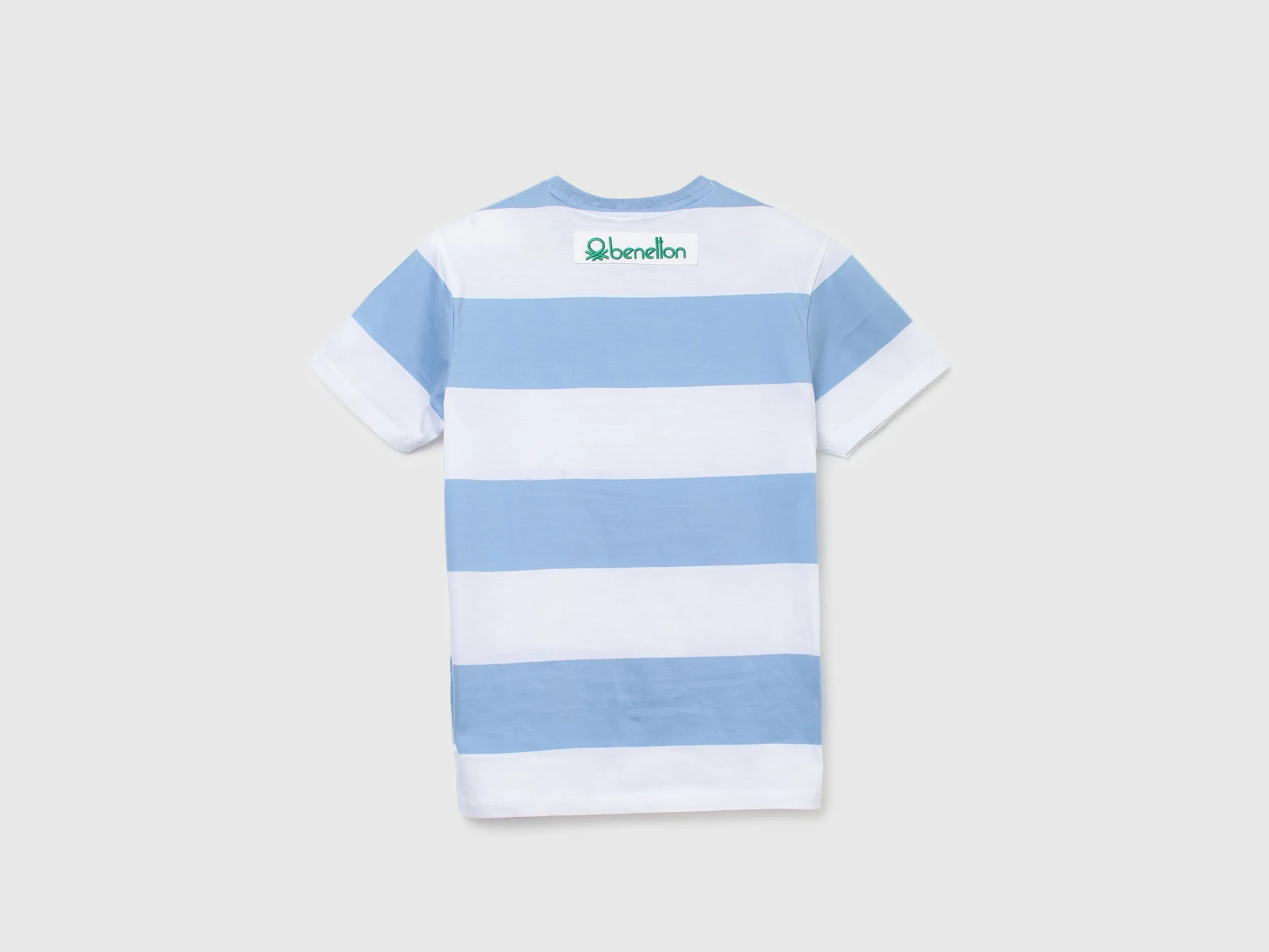 Men Striped Round Neck T-Shirt