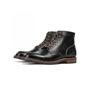 Men's Plain Toe Boots