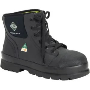 Muck Men's Chore Classic 6" Steel Toe Waterproof PR Work Boot- Black- C6ST-CSA