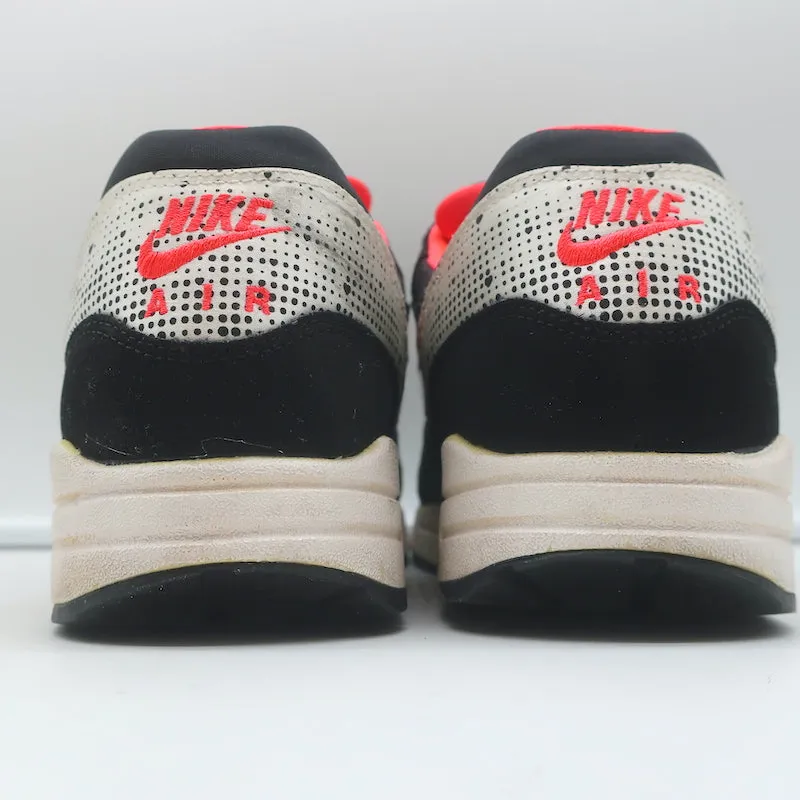 Nike Air Max 1 Valentine's Day Queen of Hearts Sneakers Size 8.5 631366-006