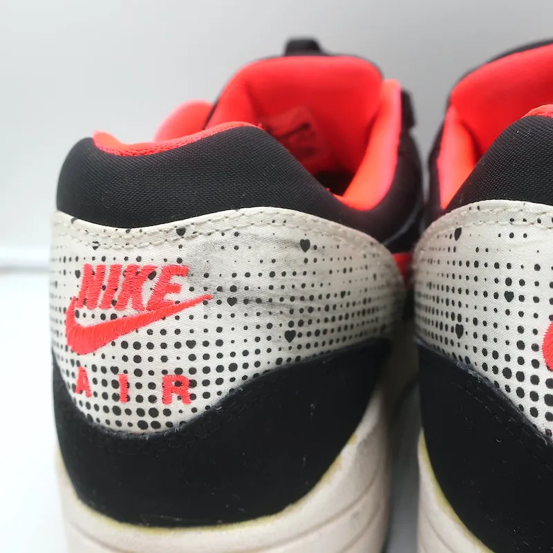 Nike Air Max 1 Valentine's Day Queen of Hearts Sneakers Size 8.5 631366-006