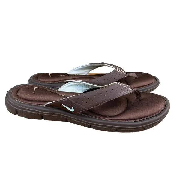Nike Comfort Cushioned Footbed Flip Flop Thong Sandals Women's 10