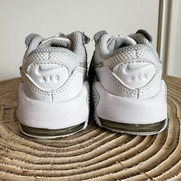 NIKE Toddler Air Max Excee Unisex White/Blue/Gray Sneakers Size 7C