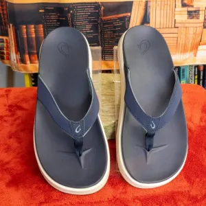 Olukai Blue Ohana Style Womens Sandals Flip flop sz8 eu38 Lightly used