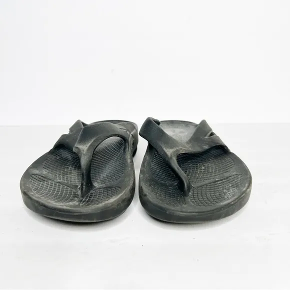 OOFOS OOrginal Men’s Sandals Flip Flop Black Size 5