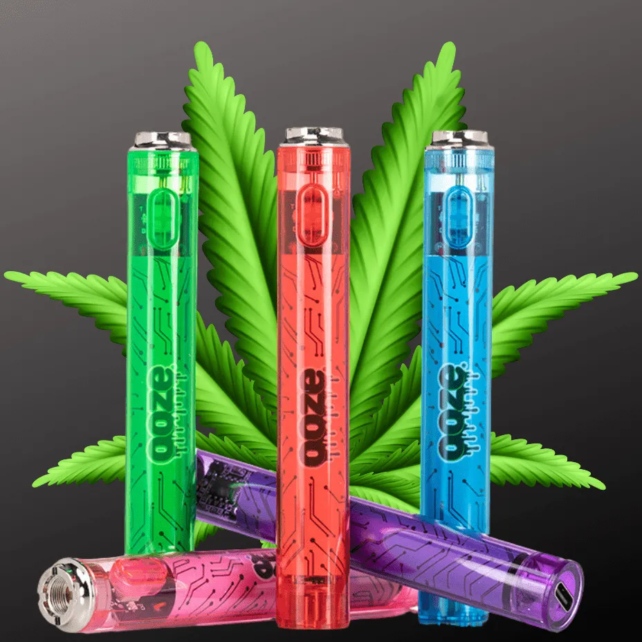 Ooze Slim Transparent Series 510 Battery