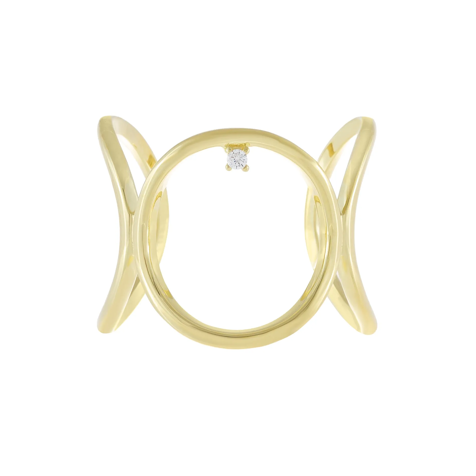 Open Circle Link Ring
