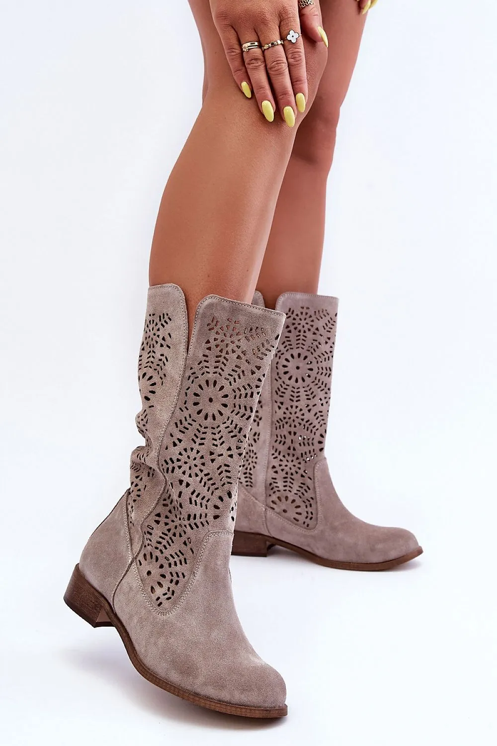 Open-work Boots