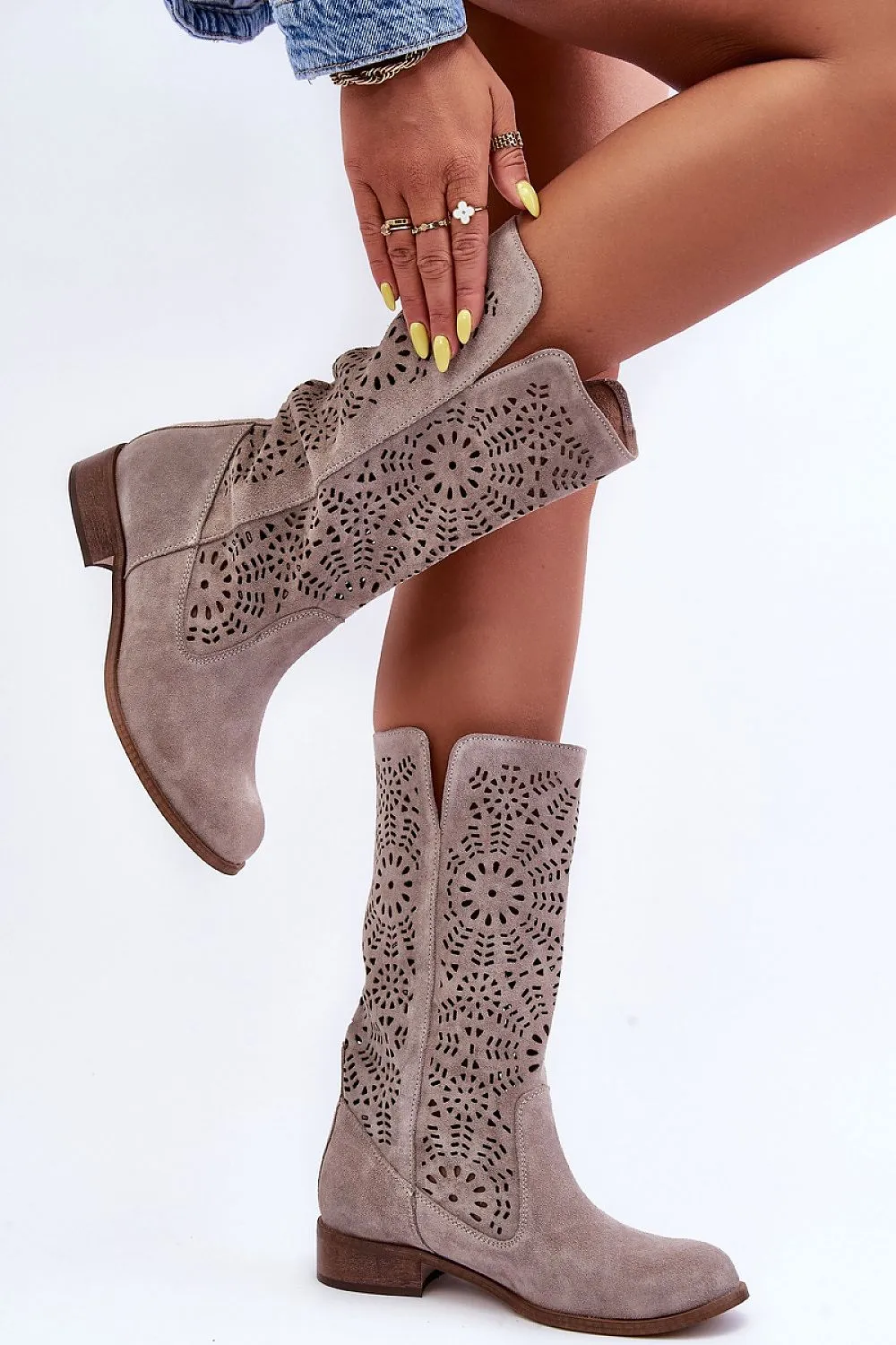 Open-work Boots