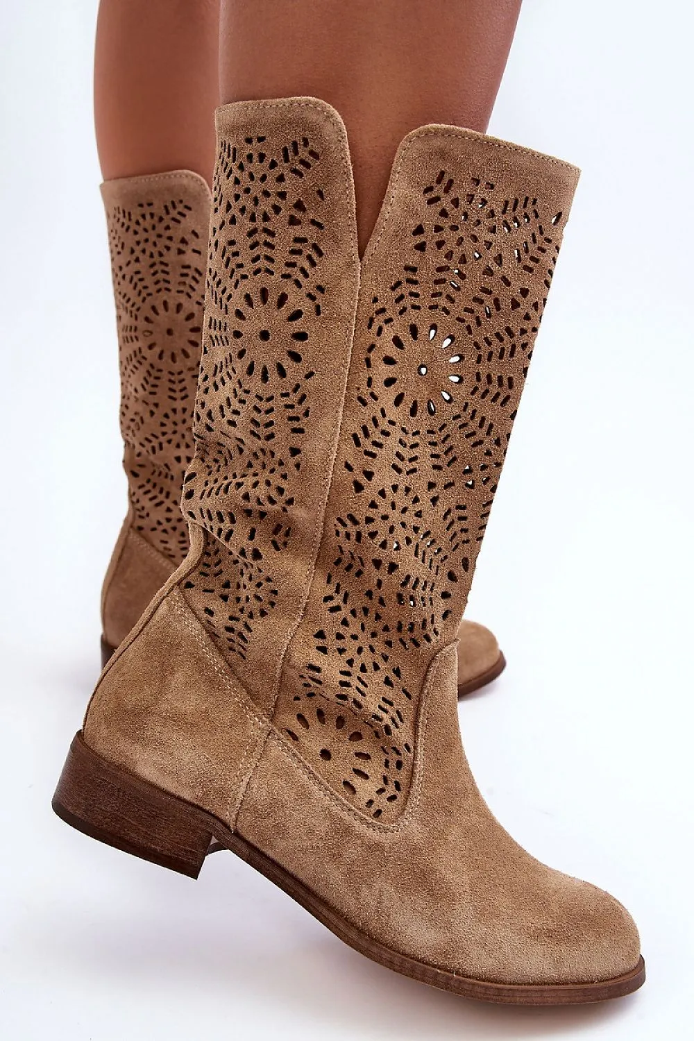 Open-work Boots