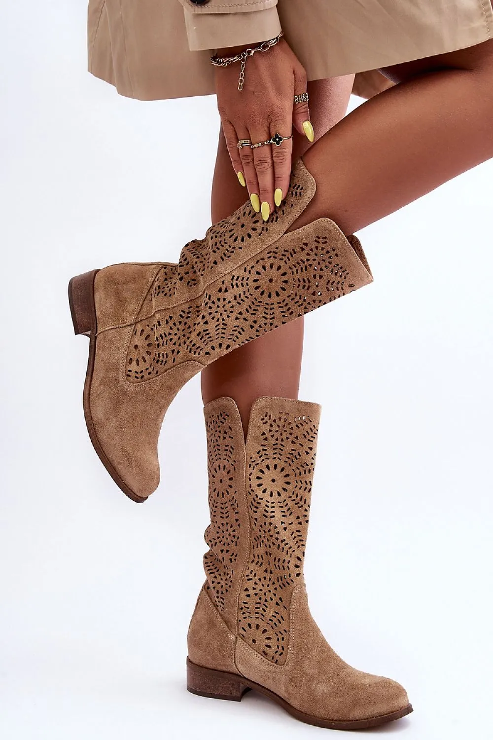 Open-work Boots
