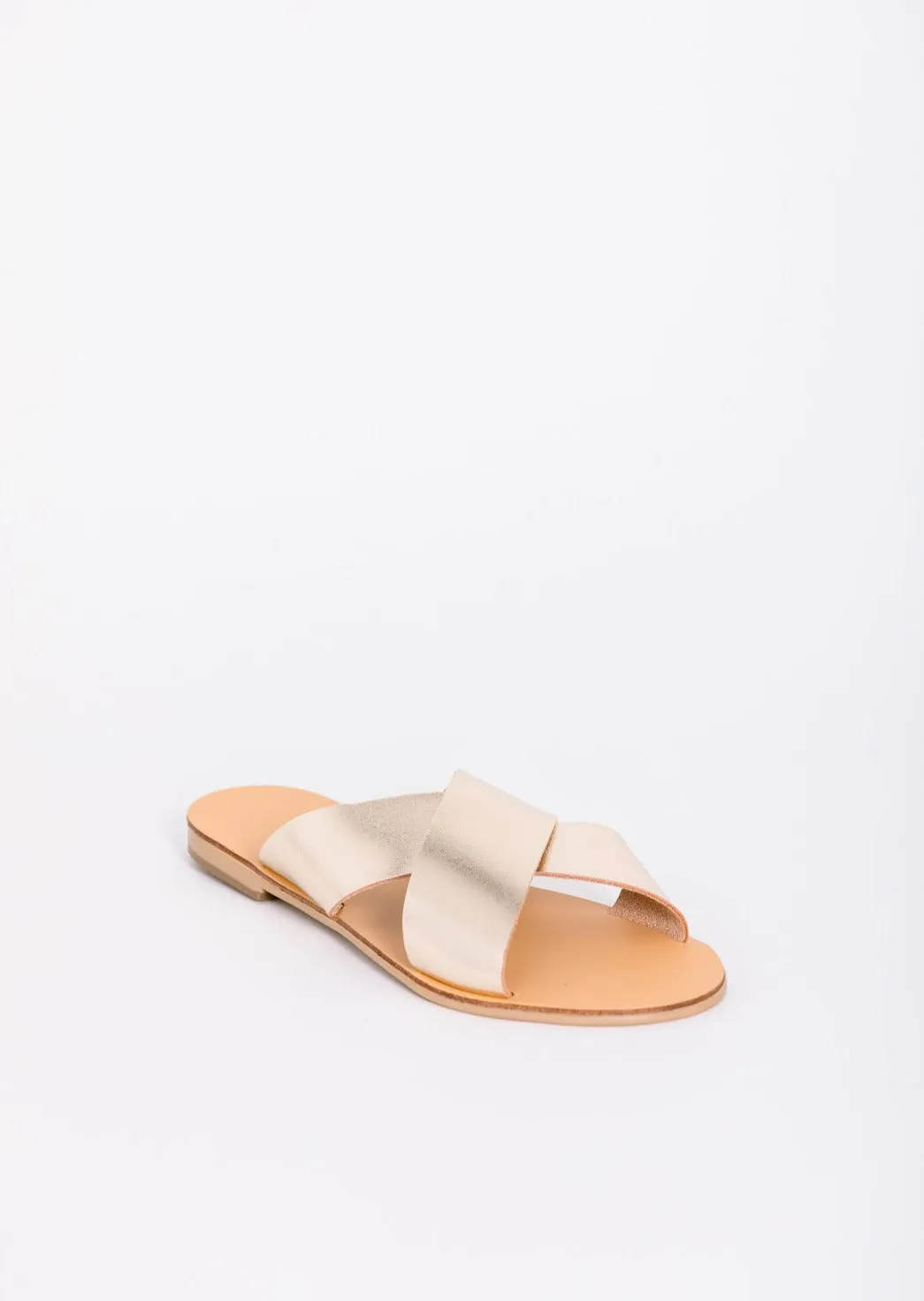 Paros Vegetable Tanned Leather Sandal