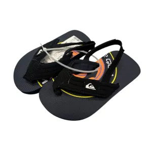 Quiksilver Boy's Navy Flip Flops Size 7