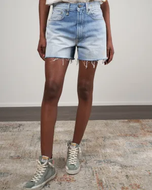 rose baggy short - stevie blue
