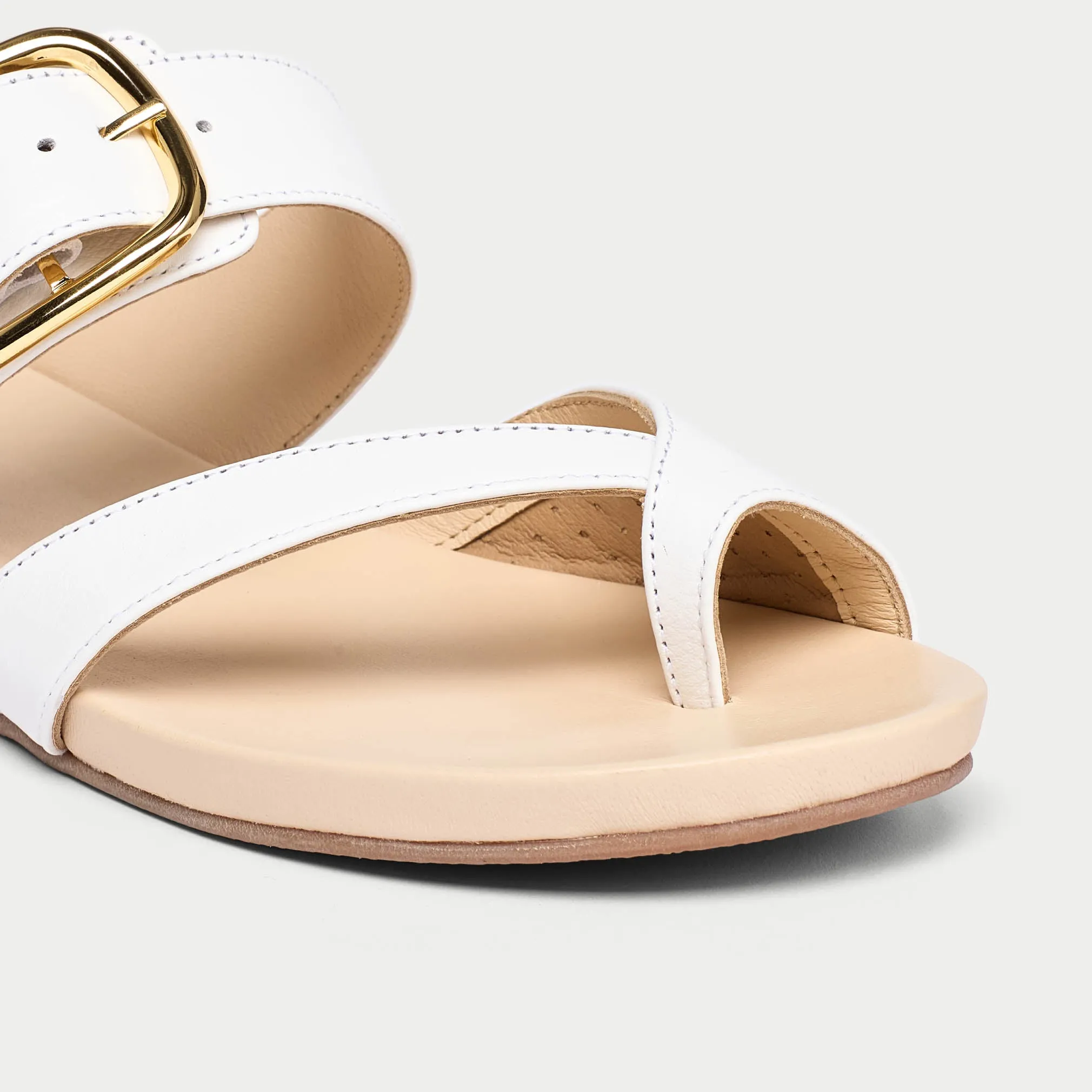 Ruby - White Leather