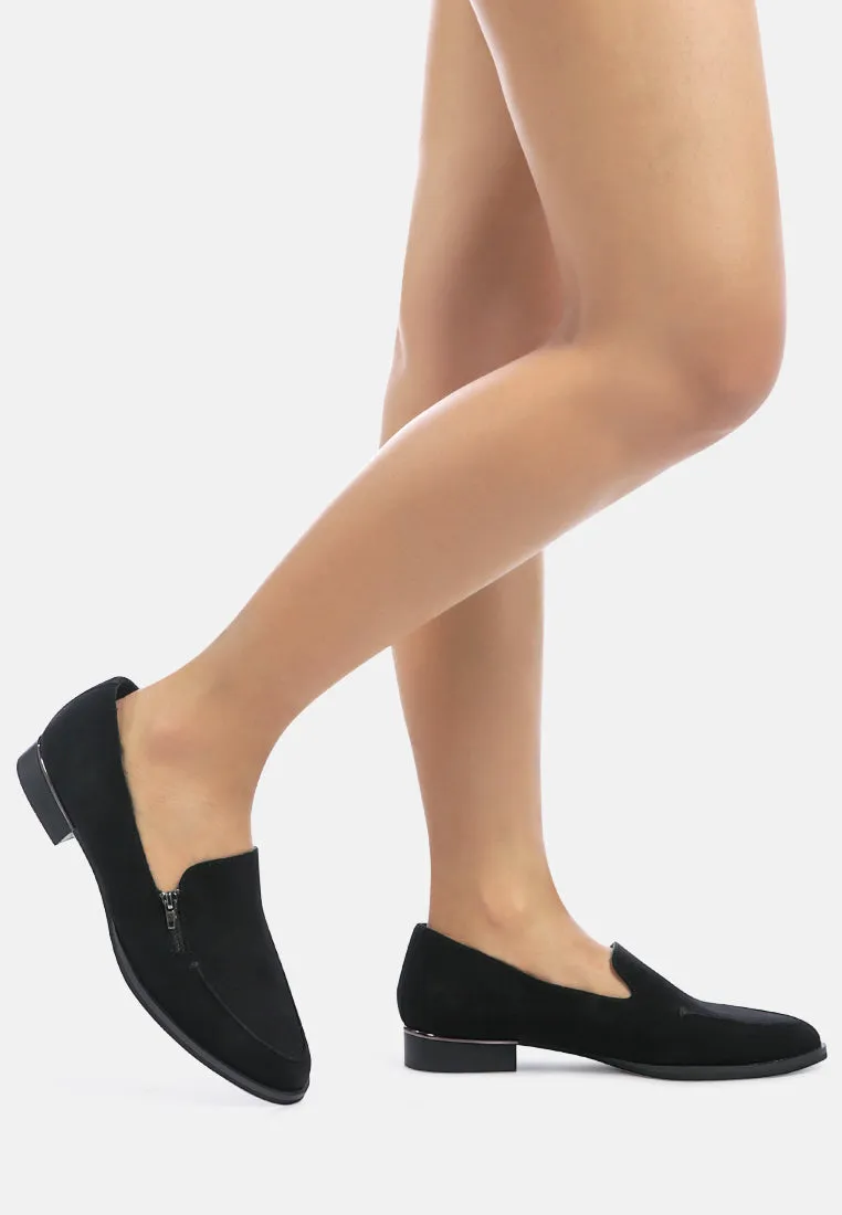Sara Suede Slip-On Loafers By Ruw
