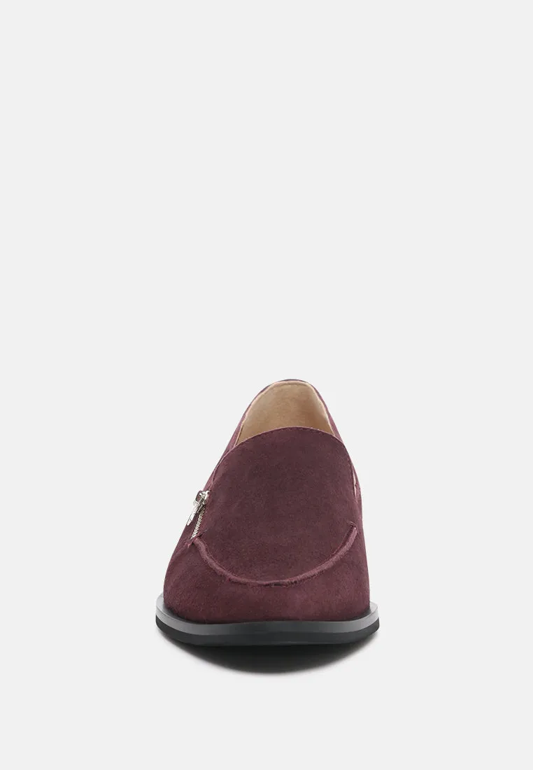 Sara Suede Slip-On Loafers By Ruw
