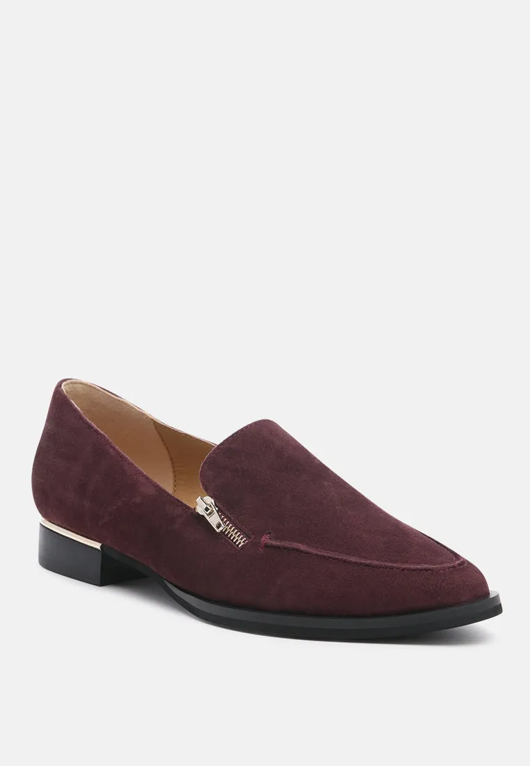 Sara Suede Slip-On Loafers By Ruw